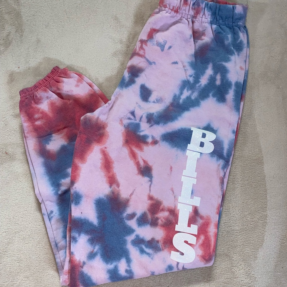 Buffalo Bills Tie Dye Sweatpants SM
